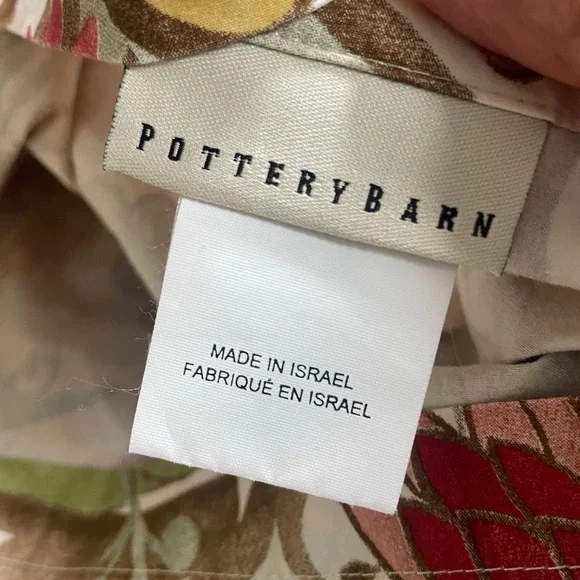 Pottery Barn Courtney Green Sienna Set of Two Shams
